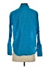 J.Crew Blue Long Sleeve Button-Down Shirt Size 4 - photo 2