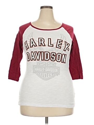 Harley Davidson 3/4 Sleeve T-Shirt (view 1)