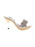 Betsey Johnson Silver Sandals Size 9 - photo 1
