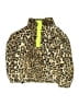 Treasure & Bond 100% Polyester Animal Print Yellow Jacket Size 7 - photo 1