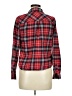 Active USA 100% Cotton Plaid Red Long Sleeve Button-Down Shirt Size M - photo 2