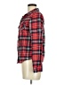 Active USA 100% Cotton Plaid Red Long Sleeve Button-Down Shirt Size M - photo 5