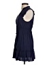 Timing 100% Rayon Solid Blue Casual Dress Size S - photo 5