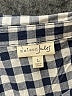 Maison Jules 100% Cotton Checkered-gingham Blue Long Sleeve Button-Down Shirt Size L (youth) - photo 3