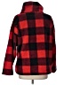 Ann Taylor LOFT 100% Polyester Plaid Red Fleece Size L - photo 2