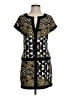 BCBGMAXAZRIA Graphic Black Casual Dress Size S - photo 1