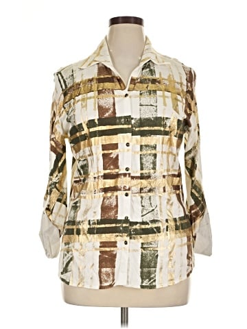 David Cline 3/4 Sleeve Blouse (view 1)