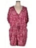 Torrid Paisley Burgundy Romper Size 3X Plus (3) - photo 1