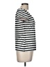 White House Black Market Silver Short Sleeve Top Size M - photo 4