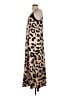 Shein Animal Print Tan Brown Casual Dress Size 4 - photo 5