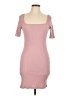 Shein Pink Cocktail Dress Size L - photo 1