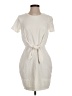 Express Solid Ivory Casual Dress Size S - photo 1