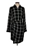 UNTUCKit Plaid Black Casual Dress Size 4 - photo 1