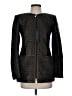 Carlisle 100% Leather Chevron-herringbone Black Leather Jacket Size 2 - photo 1