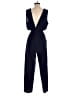 Monteau Solid Blue Jumpsuit Size S (estimated) - photo 2