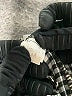 Koko Houndstooth Black Casual Pants Size M - photo 8