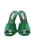 Aquazzura Color Block Green Sandals Size EU 41 - photo 2
