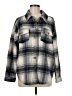 LA Hearts 100% Polyester Plaid Blue Jacket Size Med - Lg - photo 1