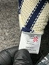 Minnow Stripes Ivory Cardigan Size XL - photo 7