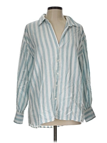 Banana Republic Factory Store Long Sleeve Button-Down Shirt (view 1)