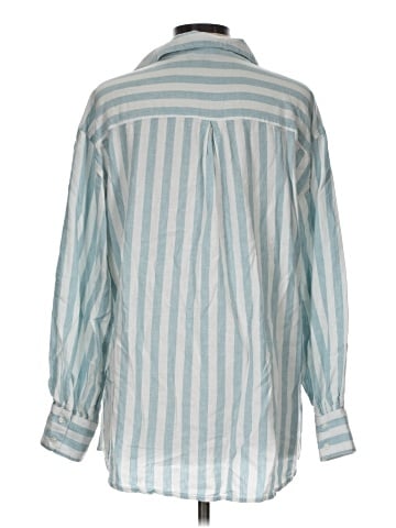 Banana Republic Factory Store Long Sleeve Button-Down Shirt (view 2)