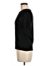 Paul Stuart 100% Silk Black Short Sleeve Top Size M - photo 5