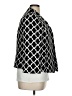 Kasper 100% Polyester Print Black Blazer Size 14 - photo 4
