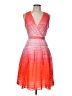 Kasper Tie-dye Orange Cocktail Dress Size 10 - photo 1