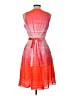 Kasper Tie-dye Orange Cocktail Dress Size 10 - photo 2