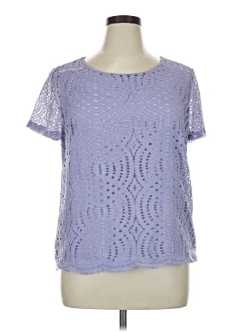 J.Crew Factory Store Short Sleeve Top (view 1)