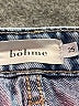Böhme 100% Cotton Hearts Blue Jeans Size 25 waist - photo 7