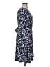 Leota Print Blue Casual Dress Size XL - photo 4