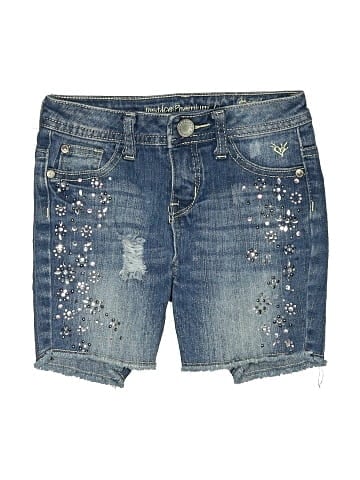 Justice Denim Shorts (view 1)
