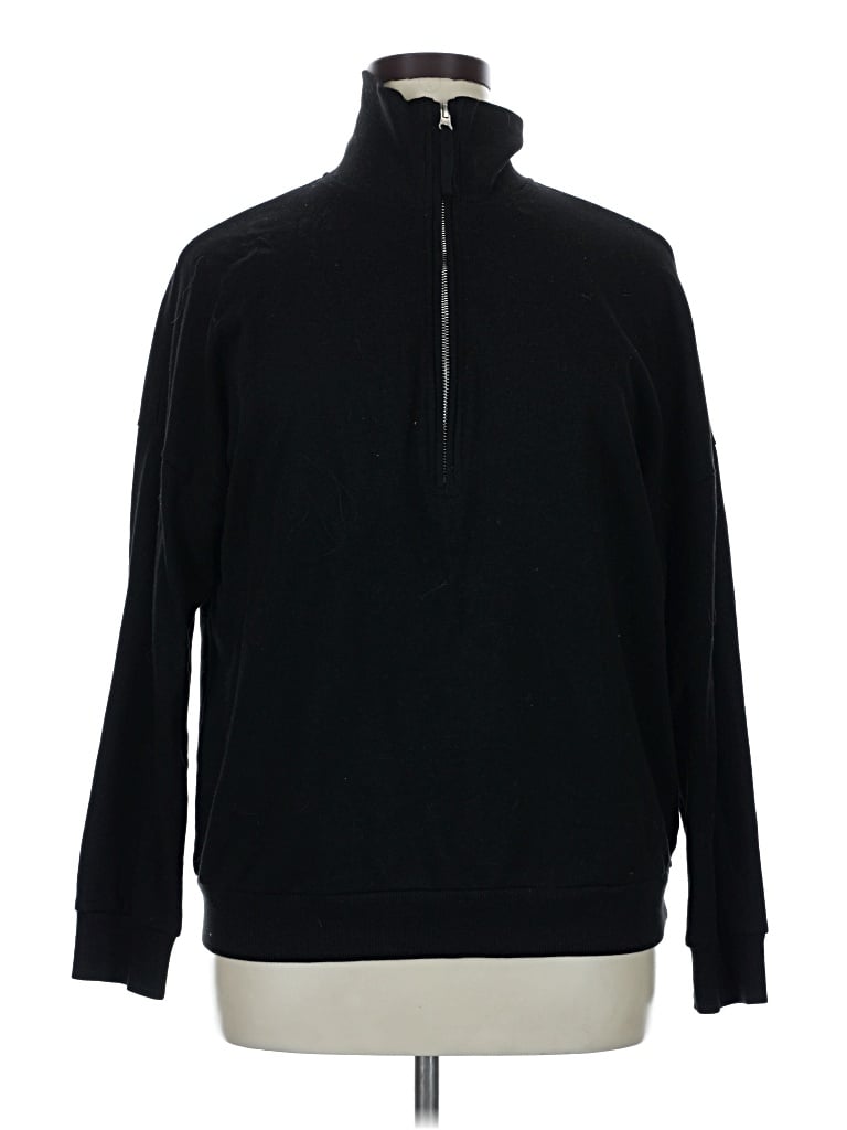Pre-owned Assorted Brands Sweatshirt In Black