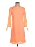 Gianni Bini Solid Orange Casual Dress Size XS - photo 1