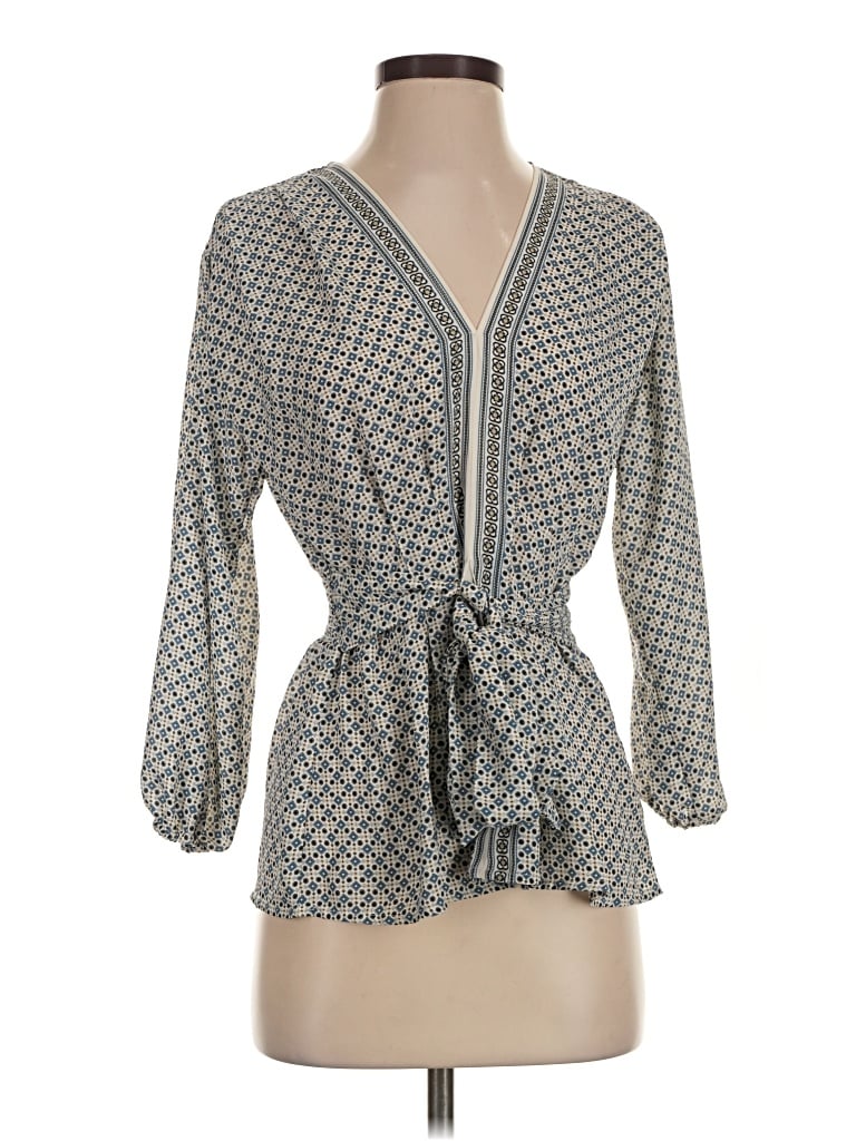 Pre-owned Max Studio Kimono In Gray