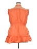 Ashley Stewart Orange Sleeveless Blouse Size 2X Plus - photo 2