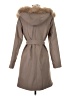 Miss Selfridge 100% Polyester Gray Coat Size 2 - photo 2