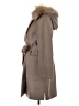 Miss Selfridge 100% Polyester Gray Coat Size 2 - photo 5