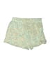 Illa Illa 100% Rayon Paisley Green Shorts Size S - photo 1