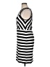 Ann Taylor LOFT Stripes Black Cocktail Dress Size 14 - photo 5