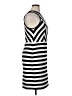 Ann Taylor LOFT Stripes Black Cocktail Dress Size 14 - photo 4