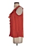 LC Lauren Conrad 100% Polyester Red Sleeveless Blouse Size XS - photo 5