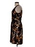 Bisou Bisou Print Brown Casual Dress Size 4 - photo 5