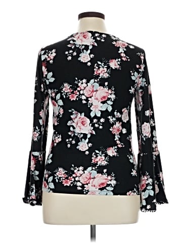 Derek Heart Long Sleeve Blouse (view 2)