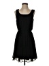 BCX 100% Polyester Solid Black Casual Dress Size S - photo 1