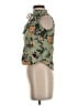 Self Esteem 100% Rayon Green Sleeveless Blouse Size S - photo 5