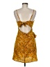 Shein 100% Polyester Yellow Casual Dress One size (estimated) - photo 2