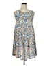 Assorted Brands Print Blue Casual Dress Size XL (estimated) - photo 1