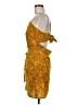 Shein 100% Polyester Yellow Casual Dress One size (estimated) - photo 5